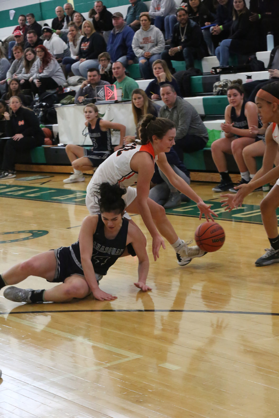 Middle Manasquan girls basketball